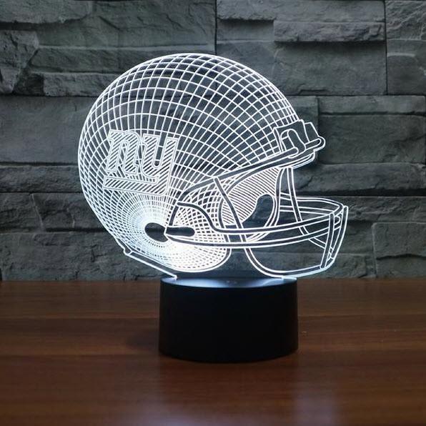 NEW YORK GIANTS 3D LED LIGHT LAMP