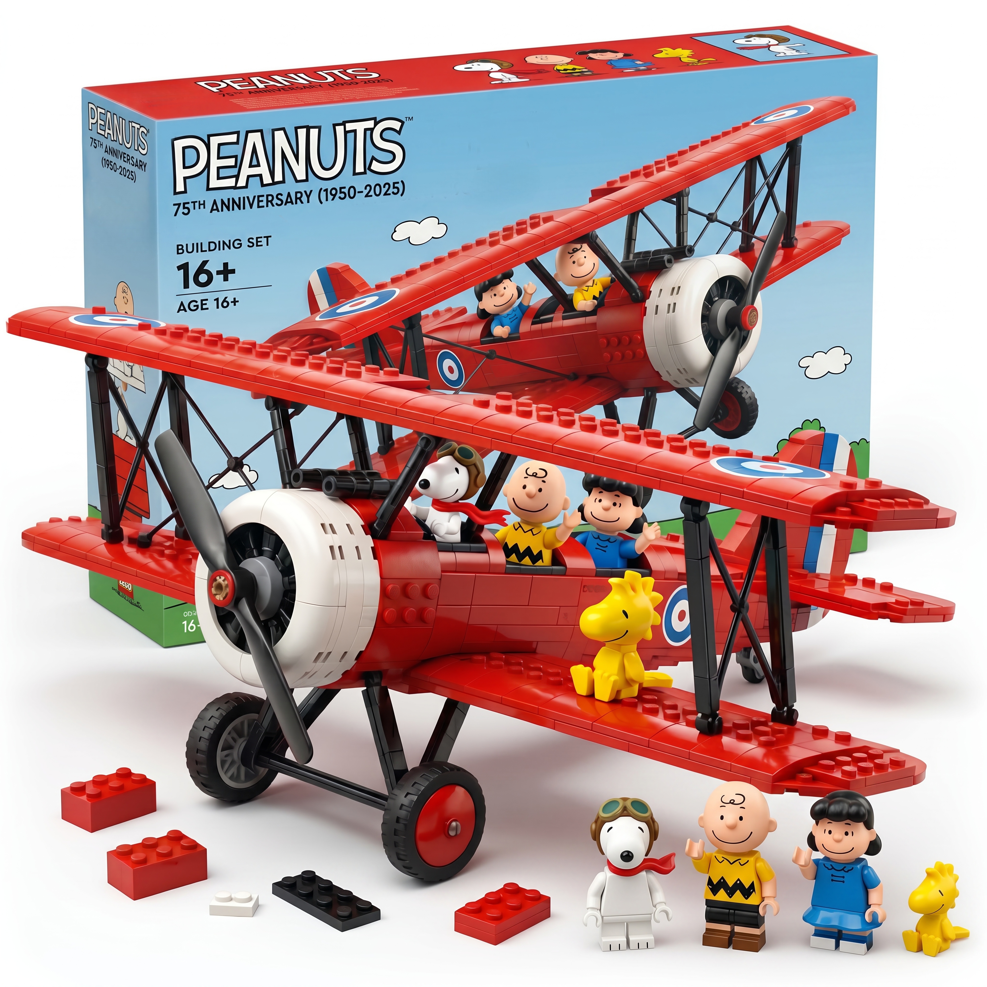 Peanuts 75th Anniversary Collector’s Edition Building Set