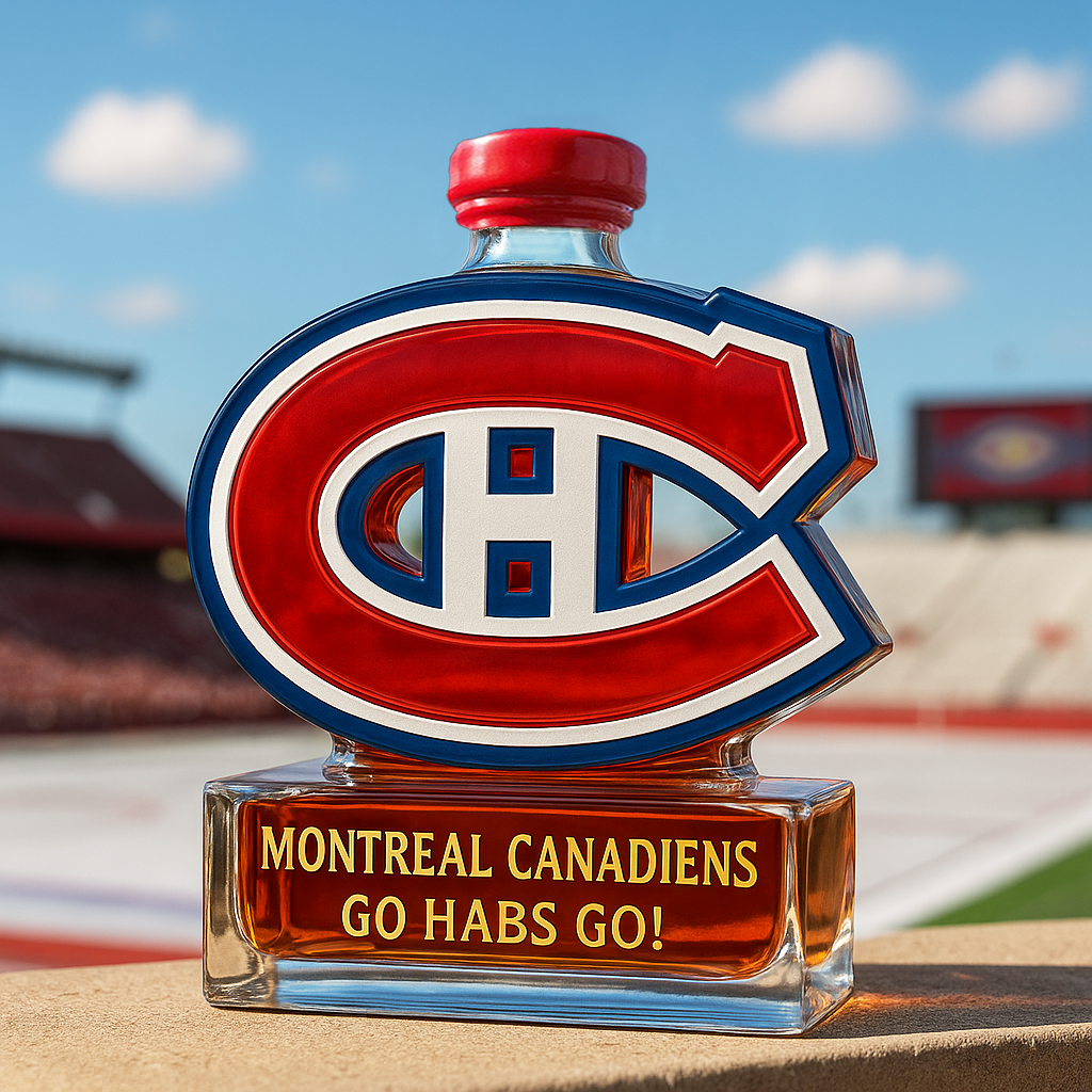 Montreal Canadiens' Ice Arena Majesty Whiskey Bottle