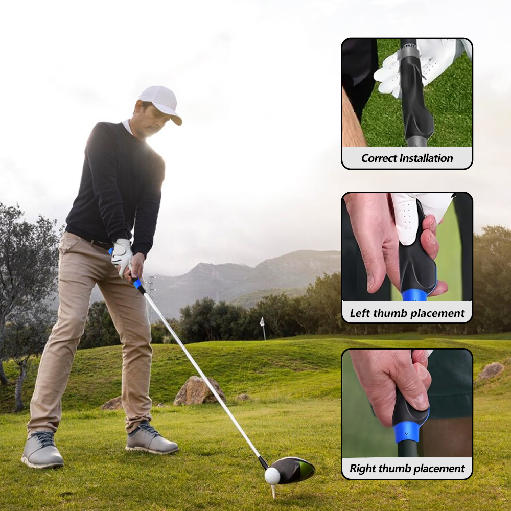 Men Golf Grip Trainer for Right-Handed