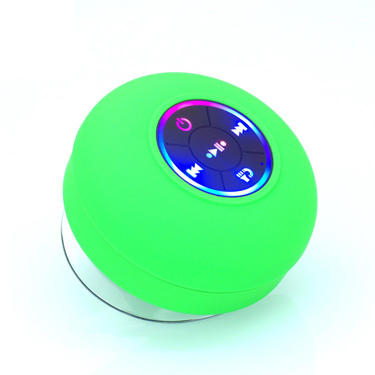 🔥Super Sale - 49% OFF🔥Waterproof Bluetooth Speaker with Suction Cup & LED Lights