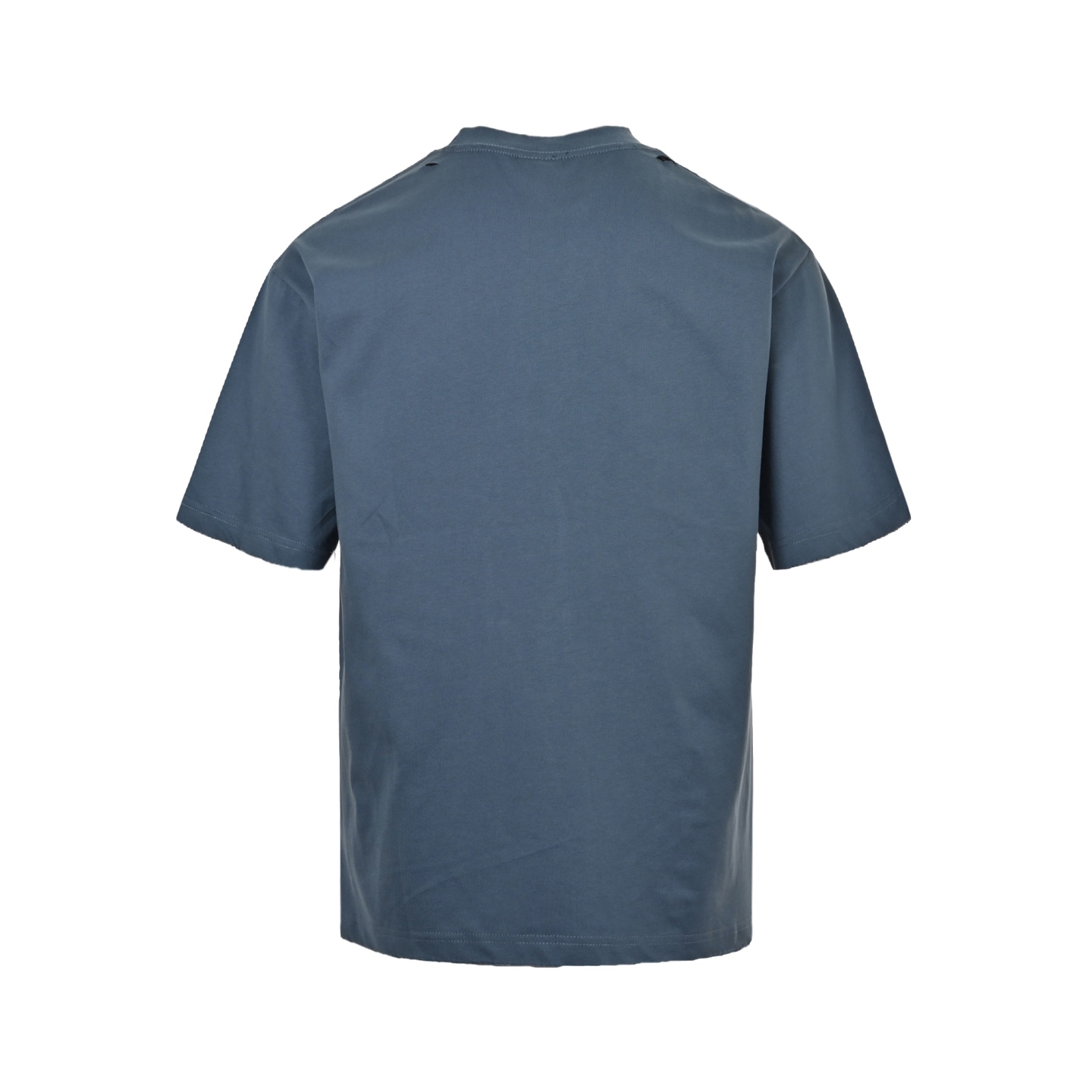 Balenciaga 25ss contrast color letter foam print short sleeves