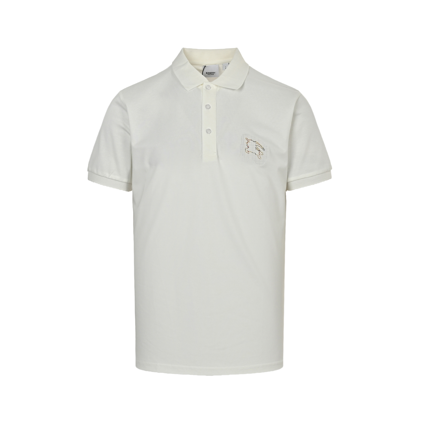 Burberry 25ss hollow warhorse Polo short sleeve