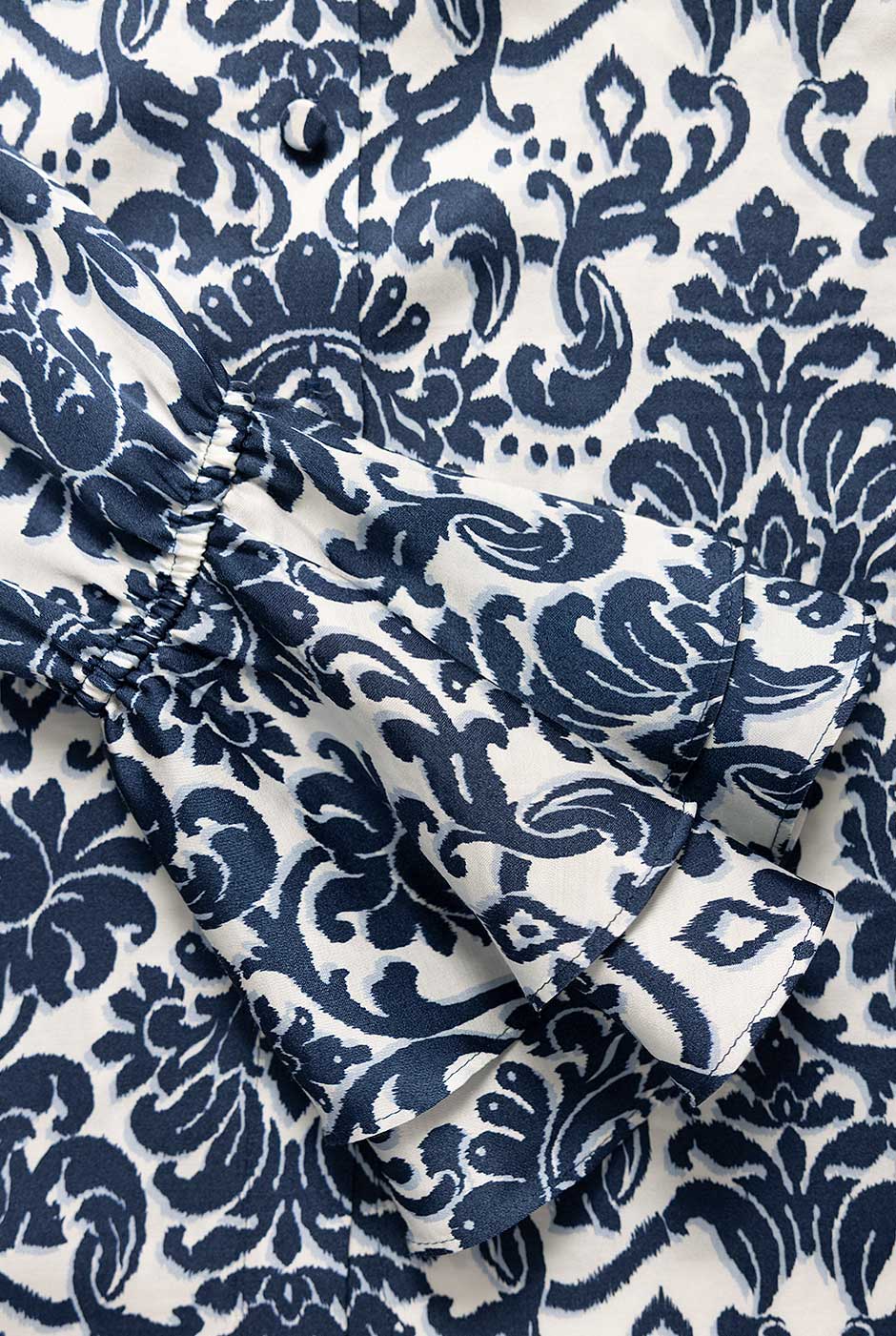 Blusa manga larga camisera