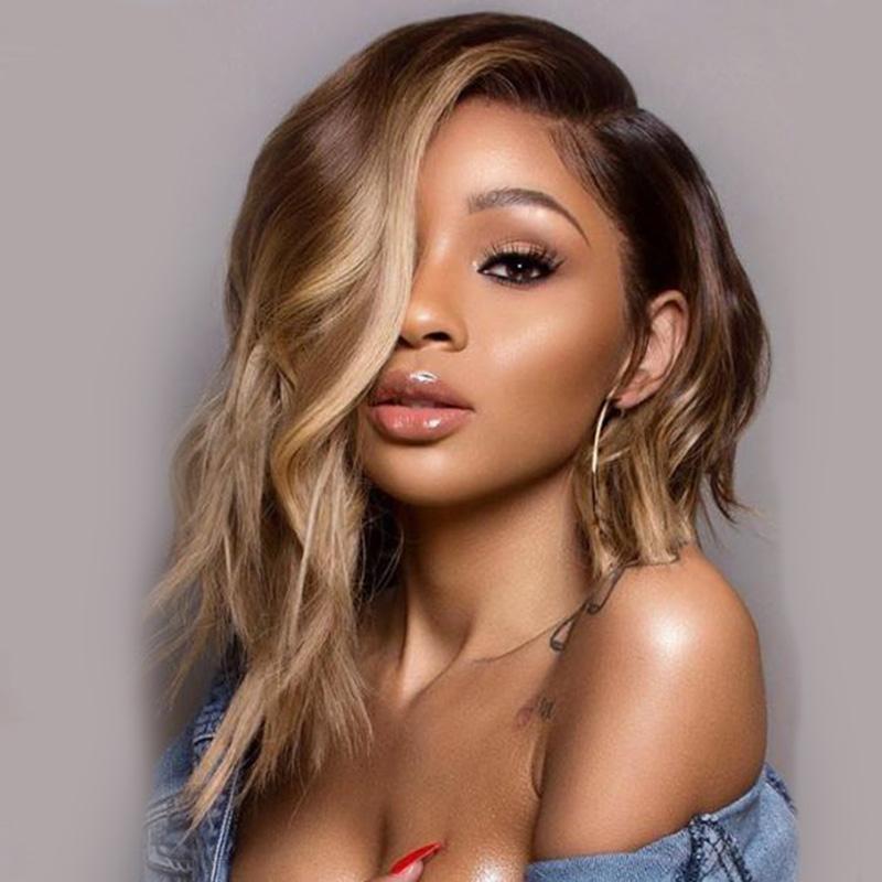 Luna N30 Afro Middle Length Water Wavy Wig