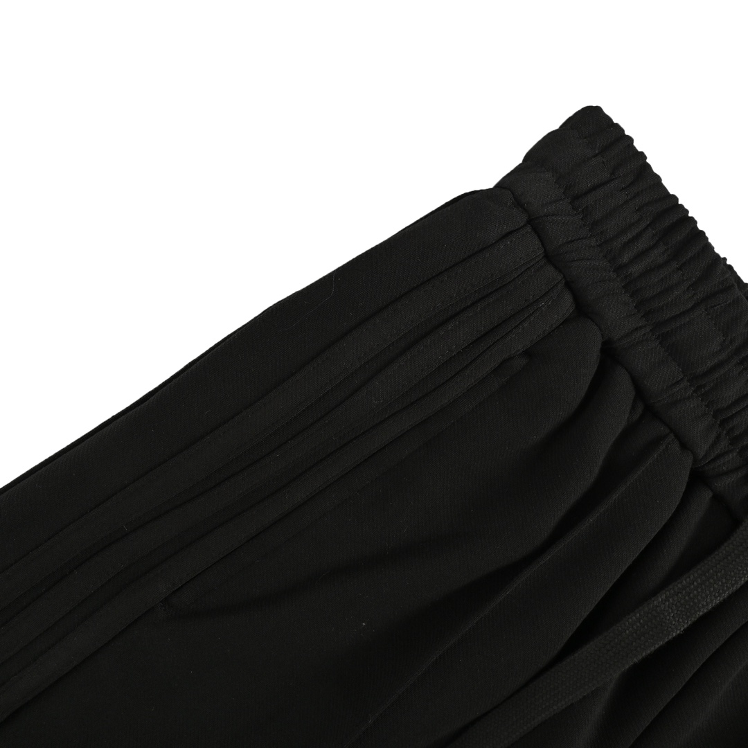 Balenciaga 24Fw Double B Embroidered Wide Leg Pants