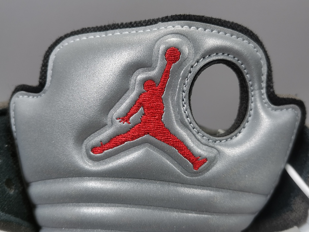 Off-White™ x Air Jordan Retro 5BlackMuslin-Fire Red CT8480-001