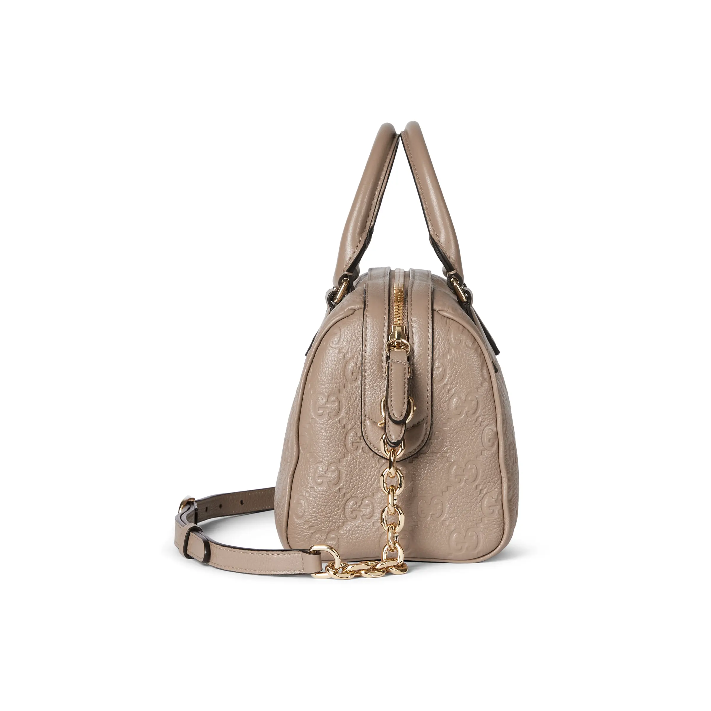Gucci GG Emblem Medium Boston Bag‎815255 AAEEM 1000