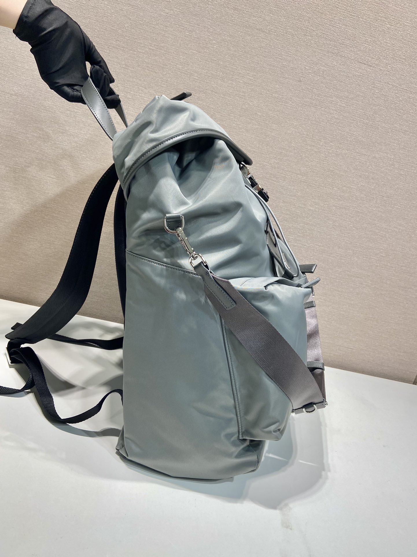 Prada nylon fabric backpack 2VZ108