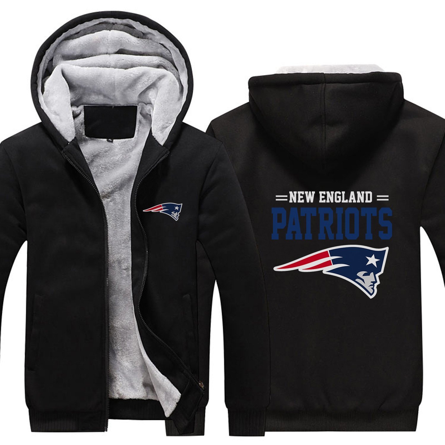 NEW ENGLAND PATRIOTS WINTER HOODIE