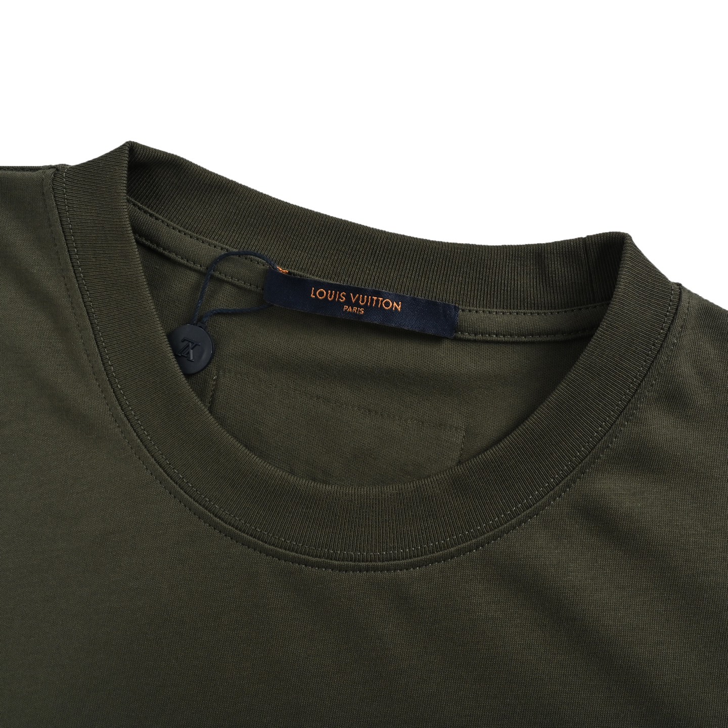 Louis Vuitton 25ss short sleeve embroidered logo