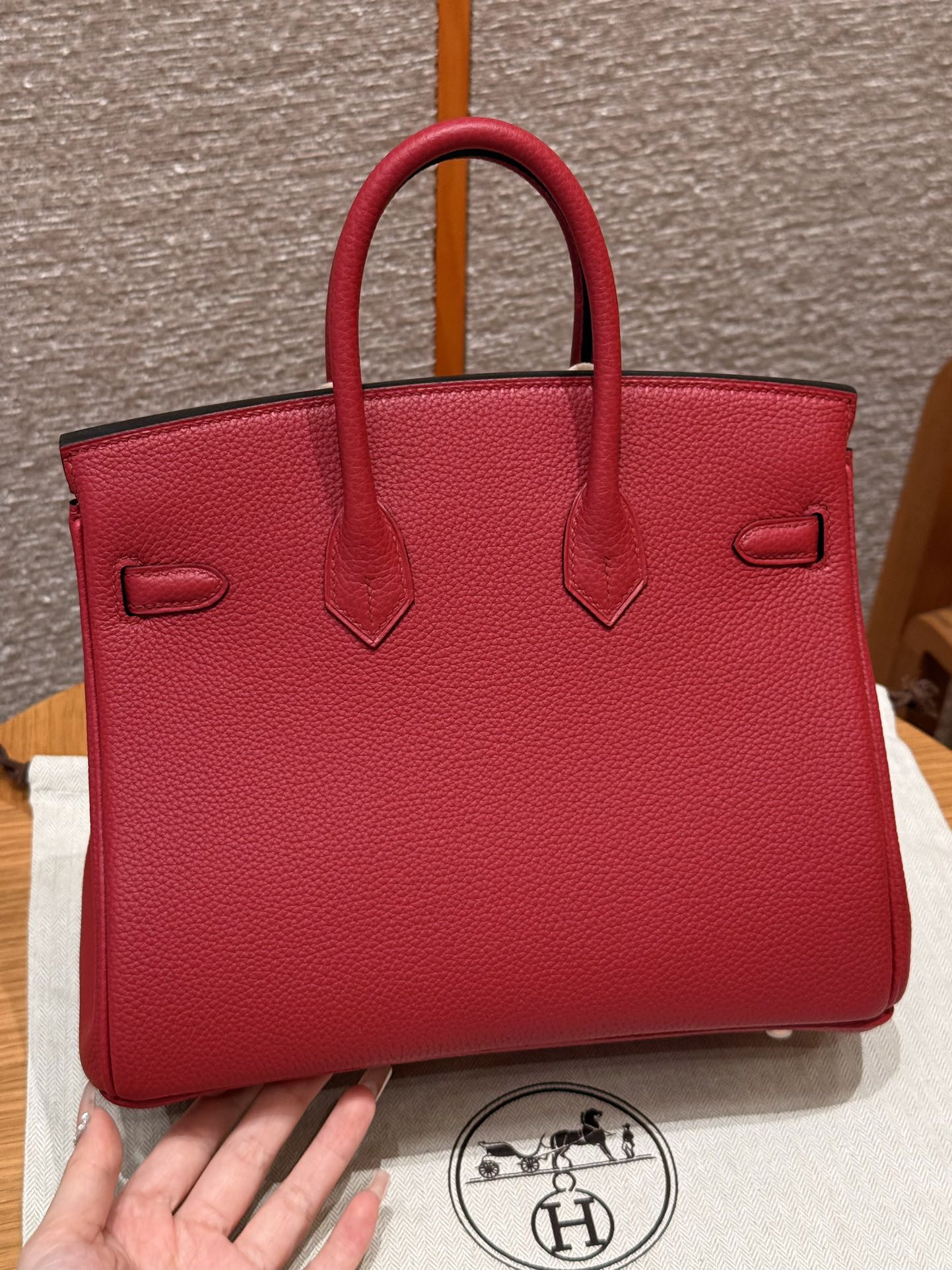 Hermès Birkin B5Ruby Handbag (Handmade to Order)