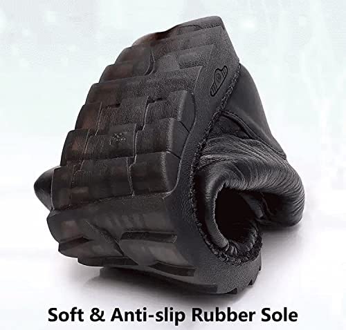 🎄CHRISTMAS ON SALE🔥Women's Genuine Leather Thickened Warm Snow Boots Non-Slip Ankle Boots