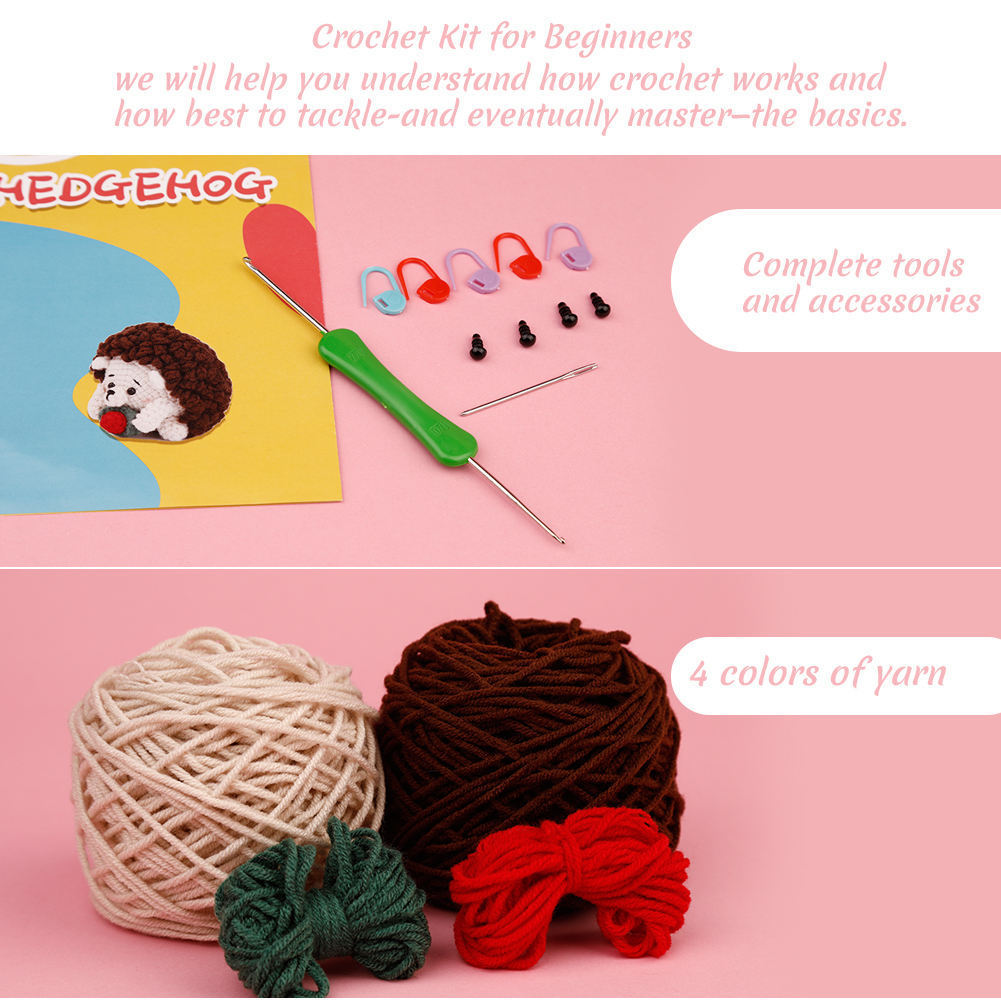 🎄Christmas Special Sale-[SAVE 50% OFF]--2023 New Beginner Crochet Kit--BUY 2 GET FREE SHIPPING NOW!!!