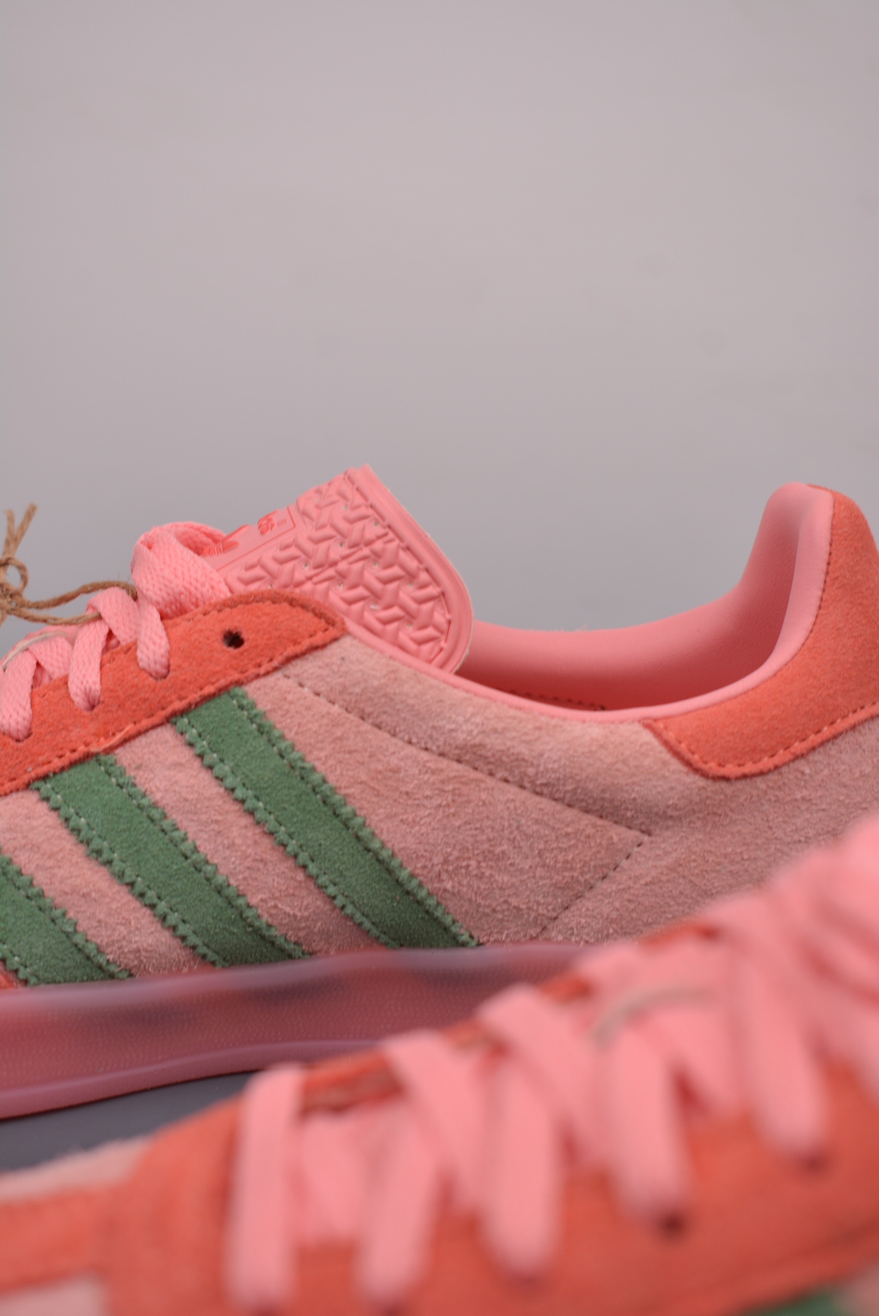 Adidas Gazelle Indoor Trainers Watermelon Pink Green IG6782