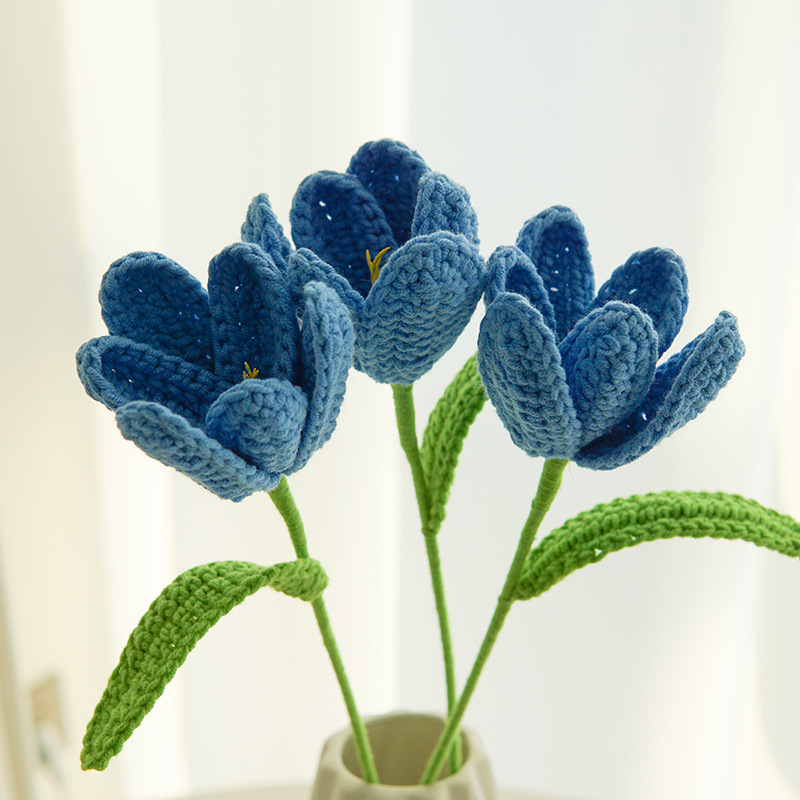 🔥Mother's Day Sale-[SAVE 50% OFF]--Handmade Knitted Rose-Never Fade
