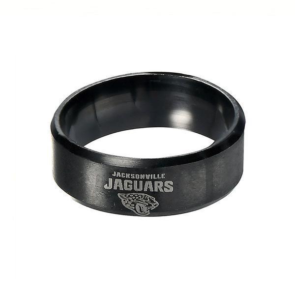 LIMITED EDITION JACKSONVILLE JAGUARS TITANIUM STEEL RING