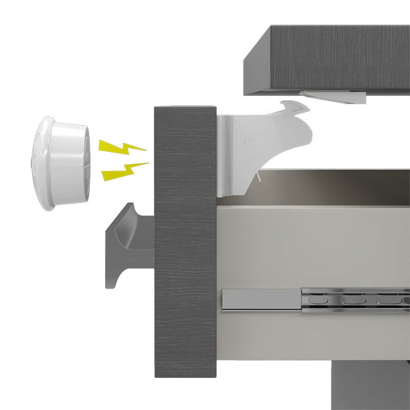 🔥Hot Sale 49% Off🔥-Magnetic Cabinet Locks for Babies