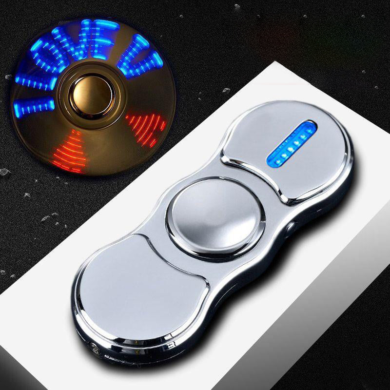Fingertip gyro lighter multifunctional rechargeable new laser