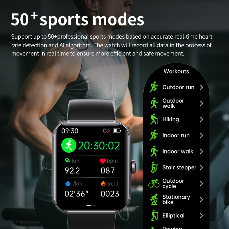 On Sale🔥Health Monitoring SmartWatch - All day monitoring of heart rate,blood sugar, and blood pressure