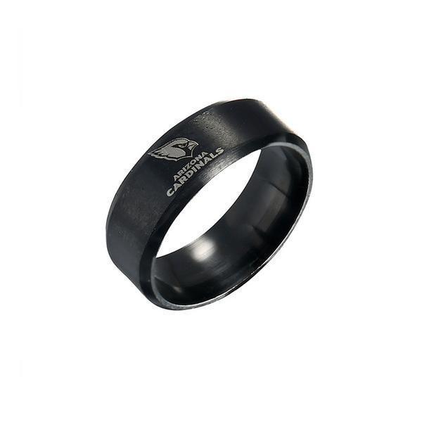 LIMITED EDITION ARIZONA CARDINALS TITANIUM STEEL RING
