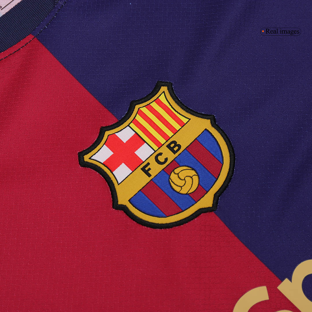 Barcelona football jersey set (Shirt+Shorts) 2024/25