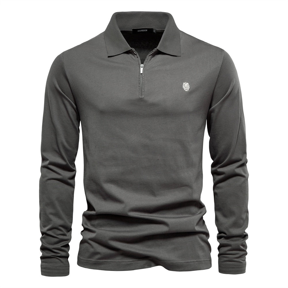 Men's Long Sleeve Polo