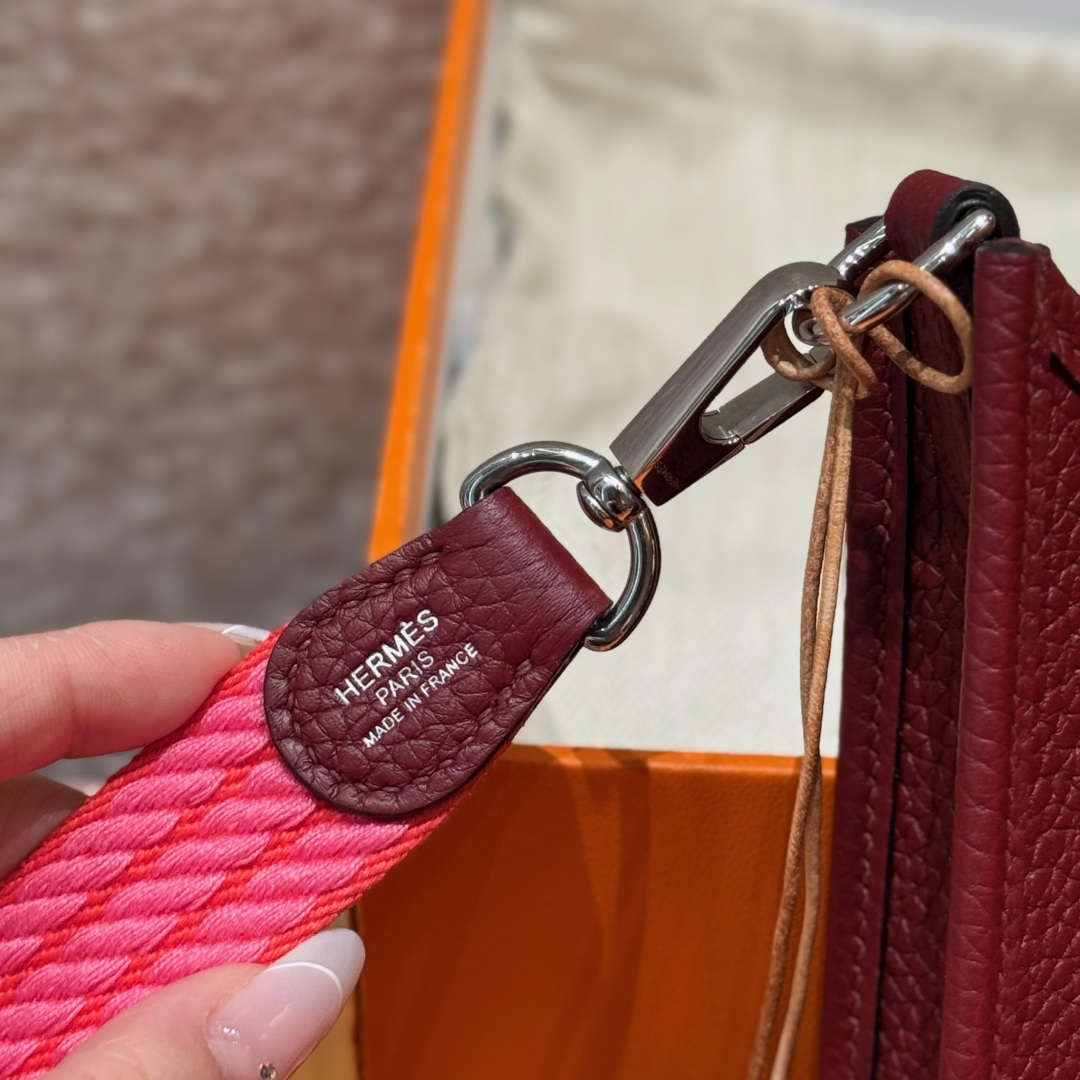 Hermès Evelyne 55RougeH handbag (handmade to order)