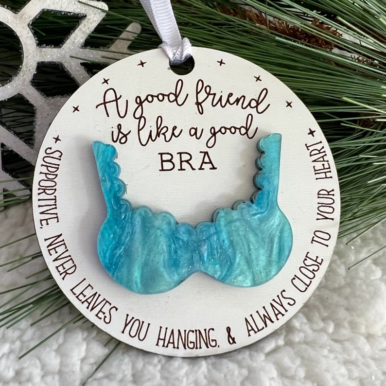 Best Friend Gift | Good Friend is Like a Bra