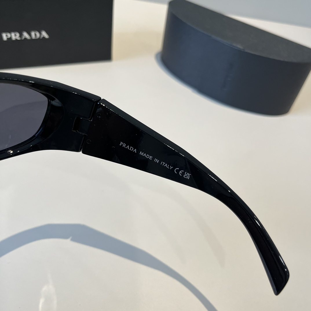 Prada round frame sunglasses