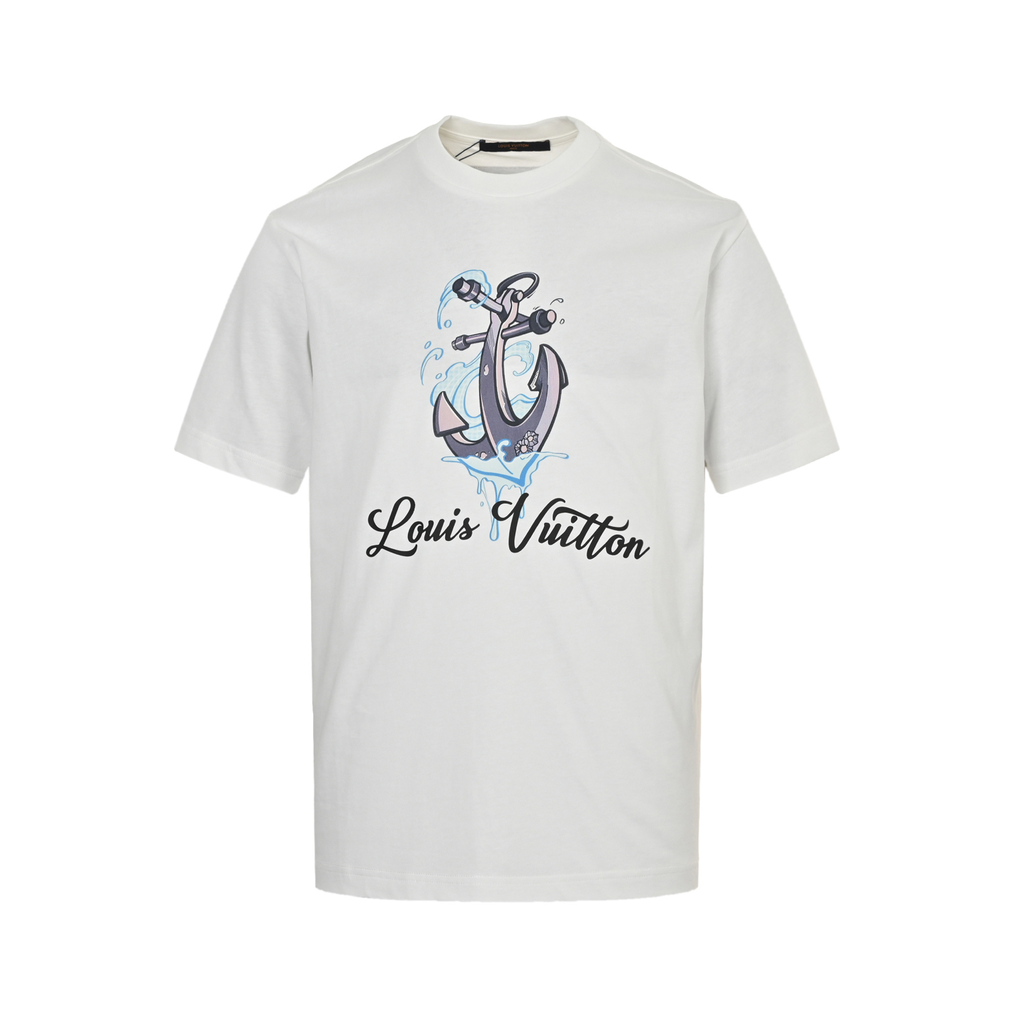 Louis Vuitton 25ss anchor print short sleeve
