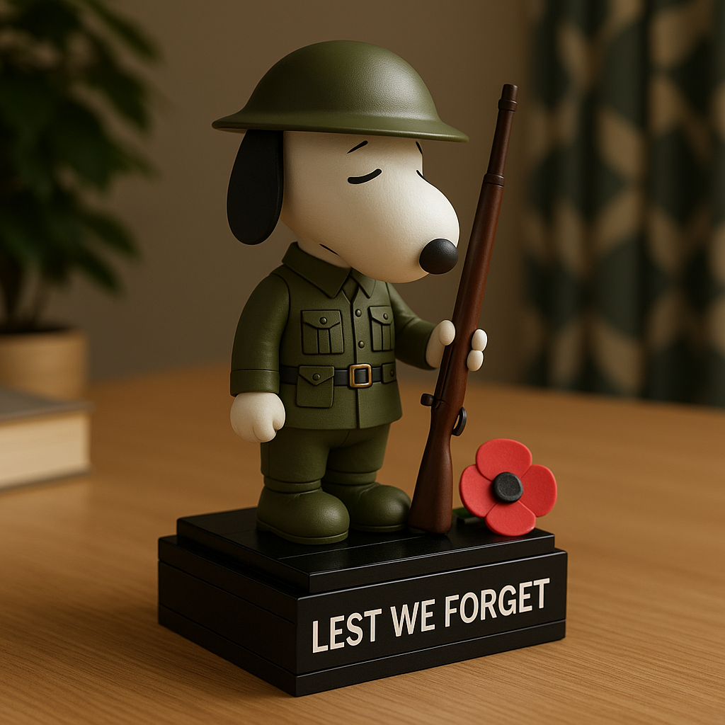 Lest We Forget SNPY Memorial Figure