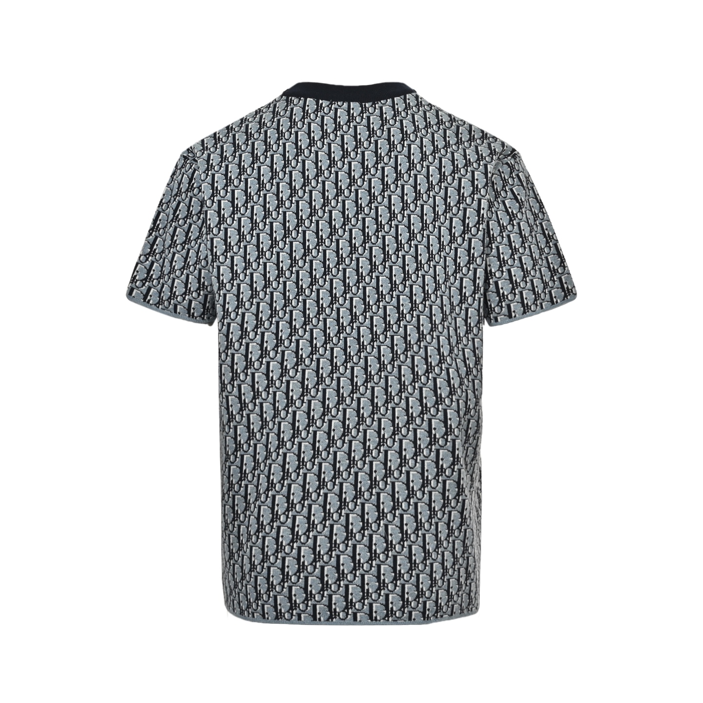 Dior 25ss all over jacquard logo knitted short sleeves