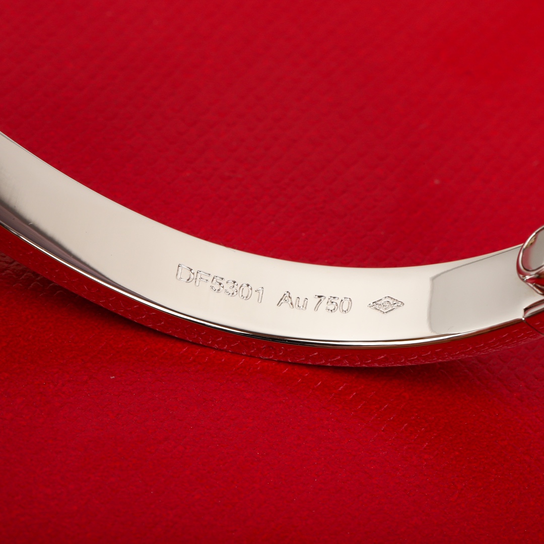 Cartier wide version of the star bracelet