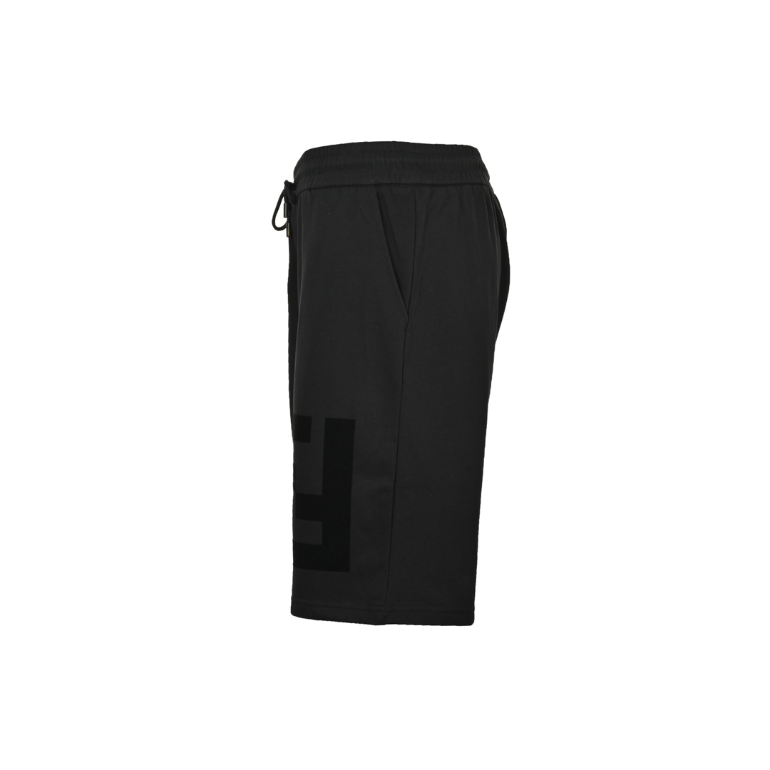 Fendi 24ss double F flocked logo shorts