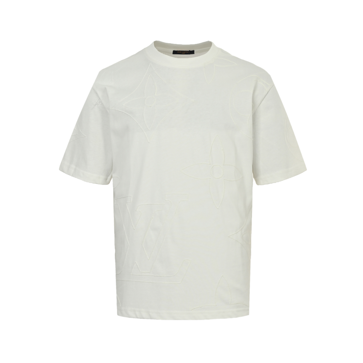 Louis Vuitton 25ss all-over monogram embroidered short sleeves