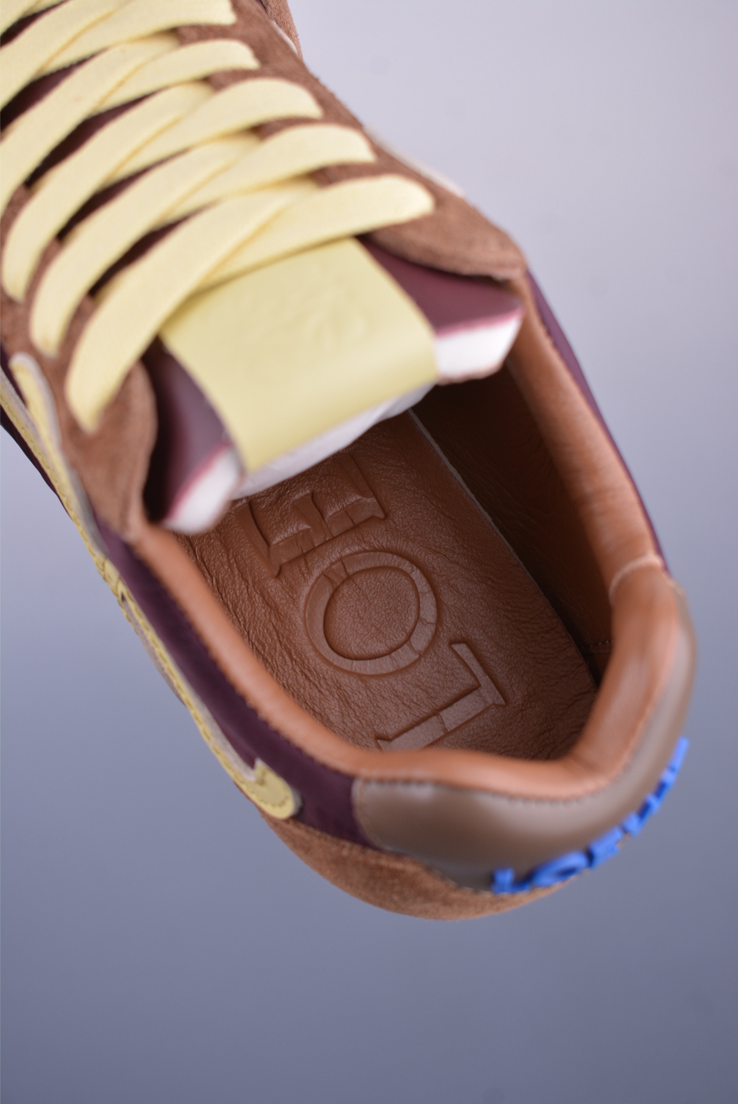 Loewe Ballet Runner 2.0 Sneakers Brown Blue Yellow MBR2282X01-4865