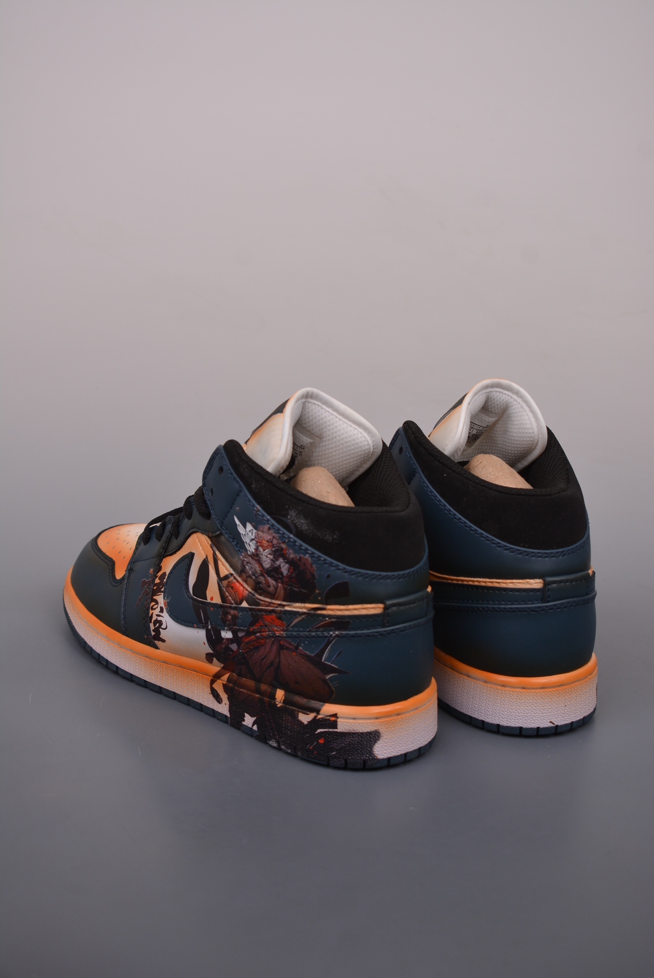 Air Jordan 1 Mid Monkey King Black Goku