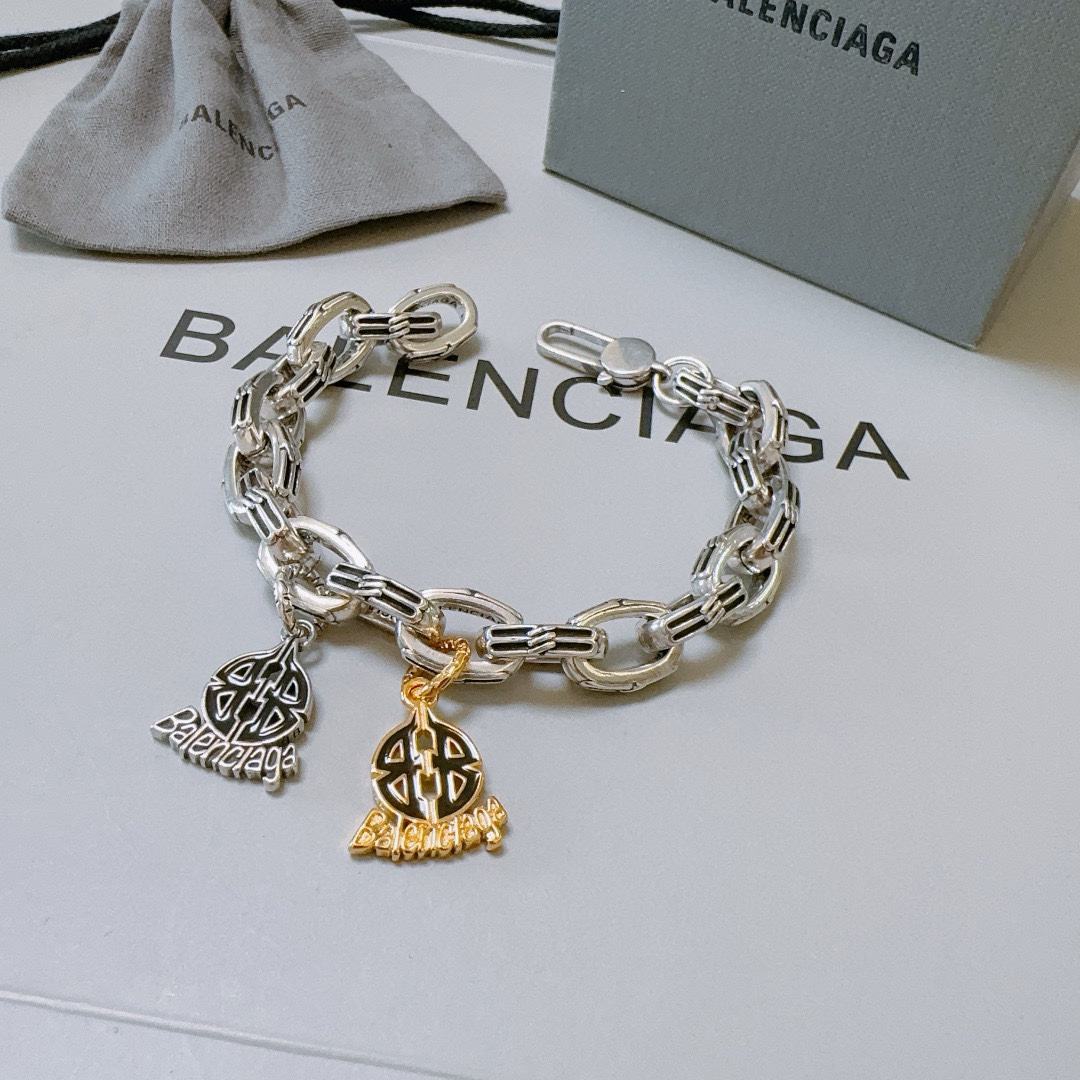 Balenciaga BB chain bracelet