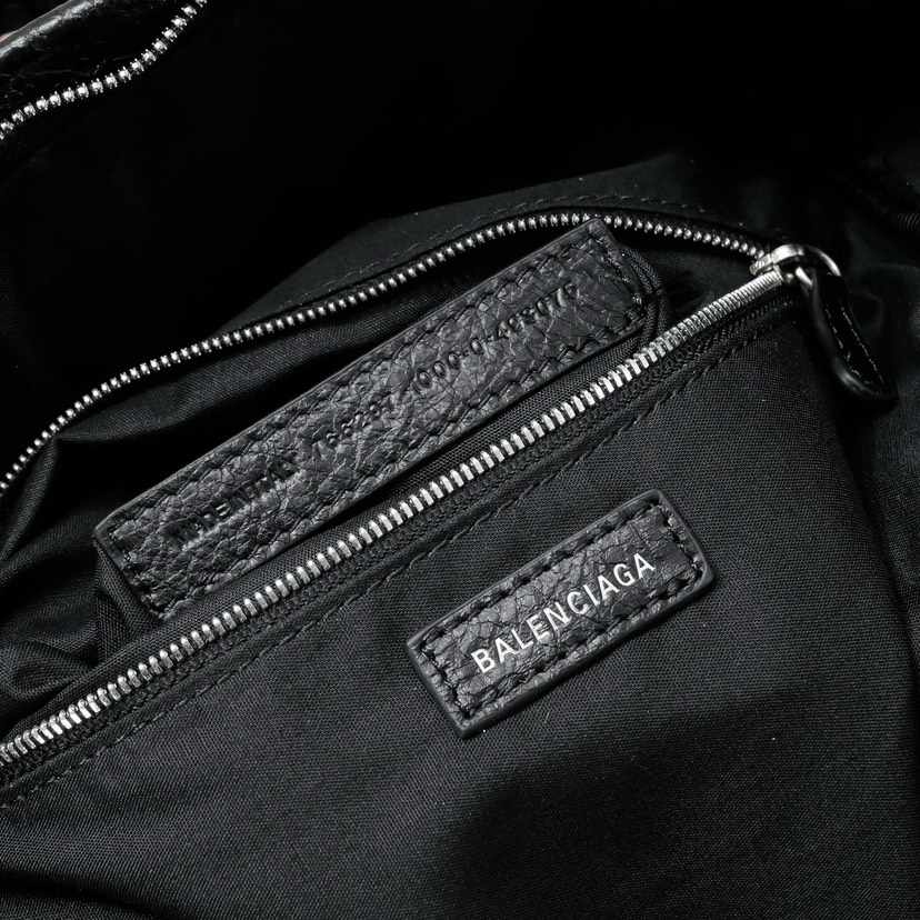 Balenciaga Rivet Font Backpack