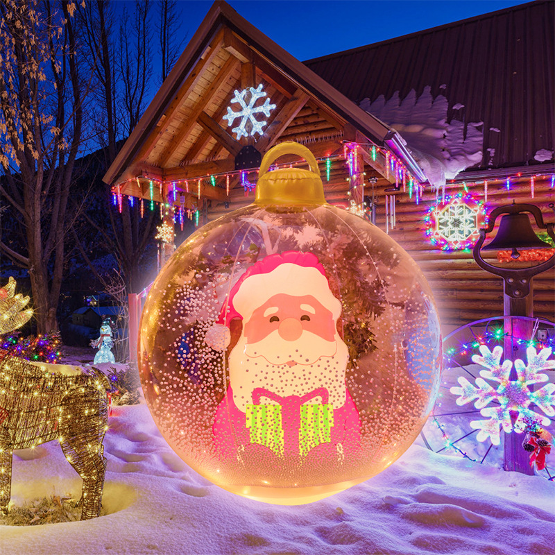 🎈🎈24inchLED Party Patio Christmas Inflatable Decoration Balls