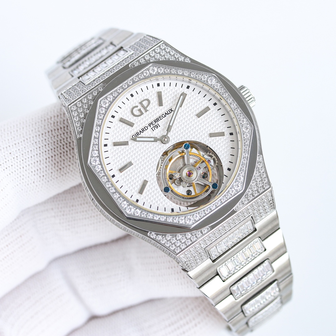 Patek Philippe LAUREATO series 99105-41-232-41A true tourbillon watch