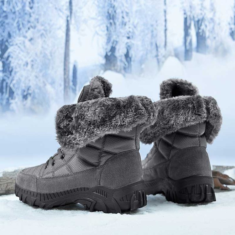 Men's Outdoor Hiking High-Top Snow Boots