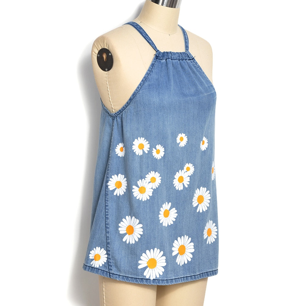 Maria-Vimo Denim Blouse