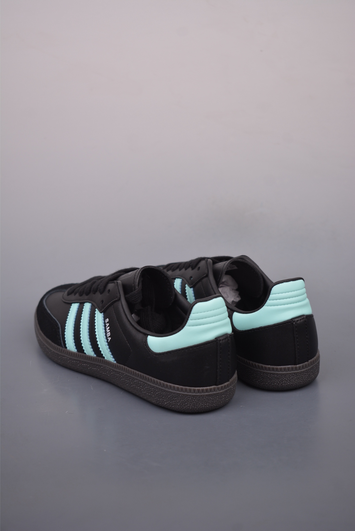 Adidas Originals Samba OG Black Mint Green JR7109