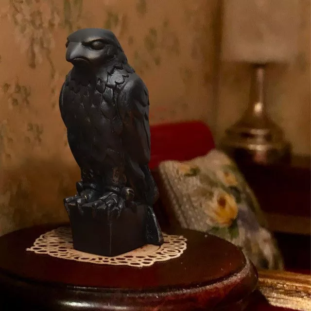 THE MALTESE FALCON STATUE PROP WITH SECRET COMPARTMENT