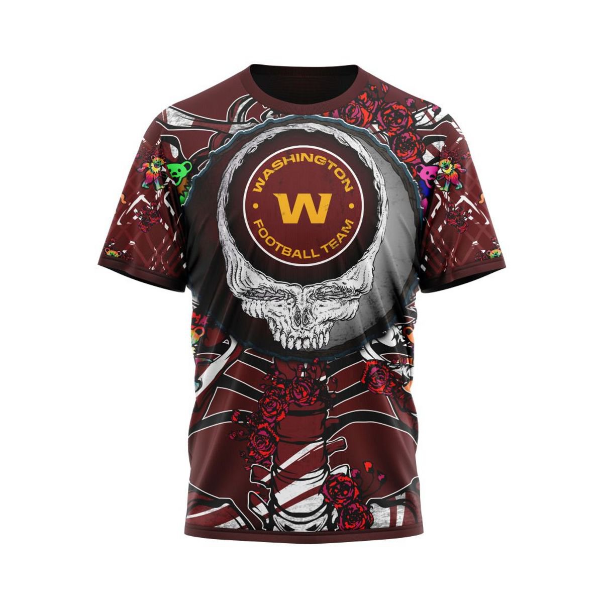 WASHINGTON 3D HOODIE MIX GRATEFUL DEAD