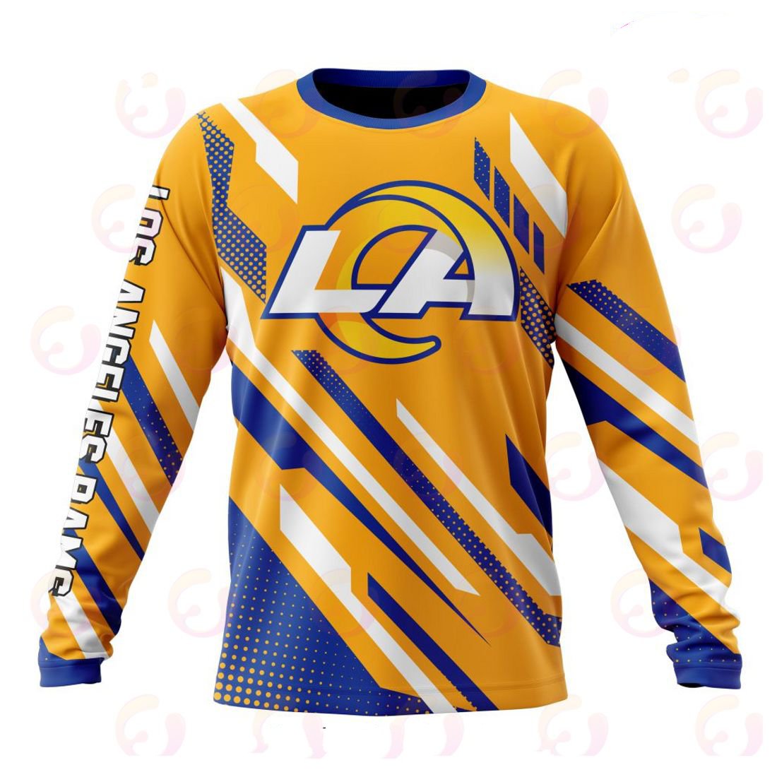 LOS ANGELES RAMS 3D HOODIE SPECIAL MOTOCROSS CONCEPT