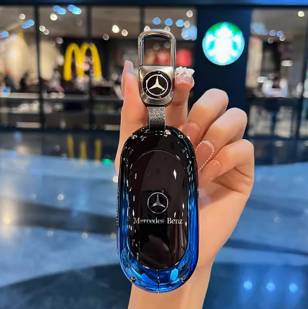Benz Zinc Alloy Keychain