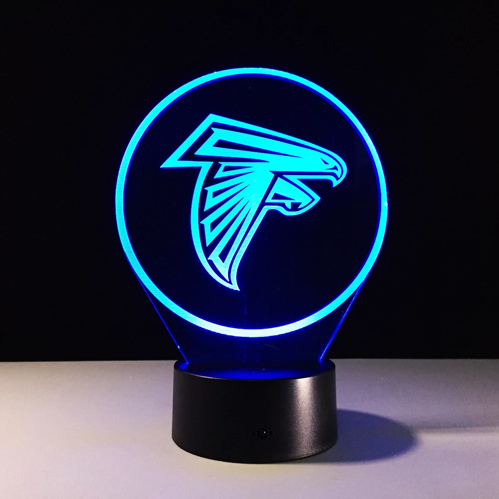 ATLANTA FALCONS 3D LED LIGHT LAMP